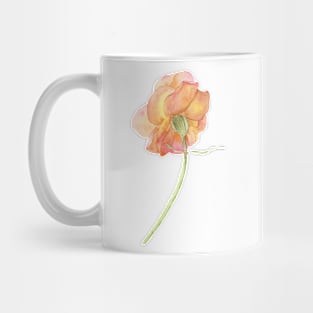 Orange Rose Mug